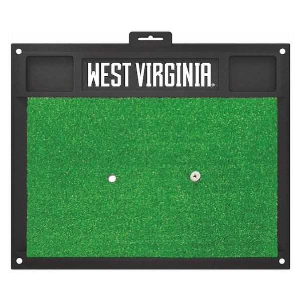 FANMATS NCAA West Virginia University 17 in. x 20 in. Golf Hitting Mat