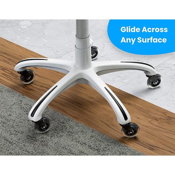 Professional Black & White Office Swivel Chair Wheels Replacement Casters GS01 