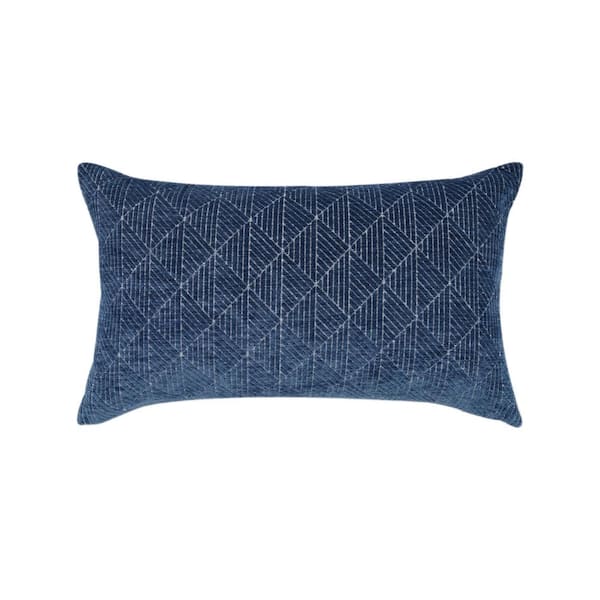 FRESHMINT Logan Geometric Woven Reversible Lumbar 24 in. x 14 in. Pillow