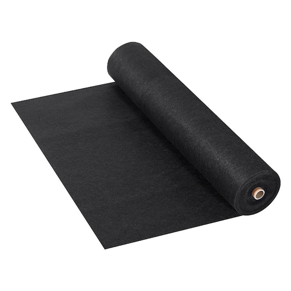6 x 50 FT 8 OZ Ground Cover Weed Control Fabric, Non-Woven Geotextile Fabric