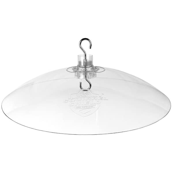 Unbranded Clear Plastic Dual-Mount Squirrel Baffle Guard