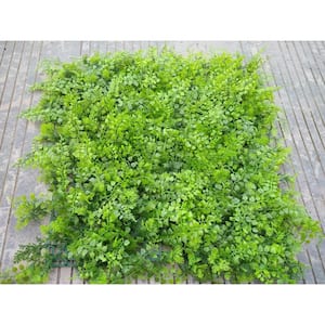 GorgeousHome Artificial Boxwood Hedge Greenery Panels StyleB 20 in. x 20 in. (6-Piece)