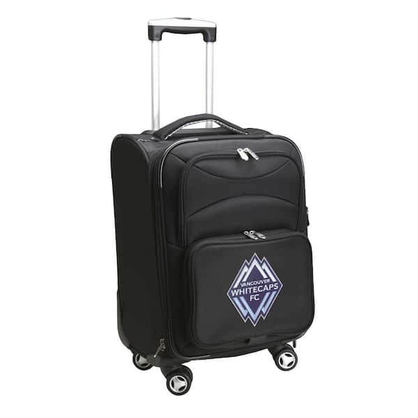 Mojo Vancouver Whitecaps FC 21 in. Carry- on Soft Sided Luggauge- Black