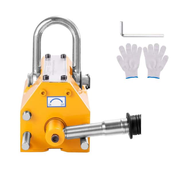 Magnetic Lifter, 4400lbs. /2000kg Pulling Capacity, Lifting Magnet with Release, 2.5 Safety Factor, Neodymium and Steel