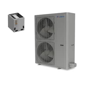 FLEX x 54,000 BTU 4.5-Ton 230-Volt Whole House Split System Air Conditioner Cased Coil with Heat Pump
