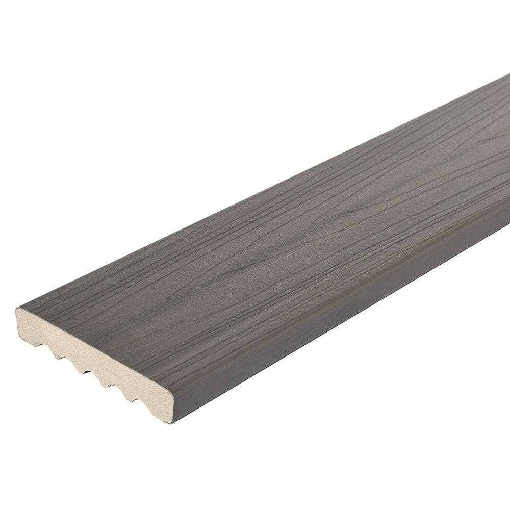 Reviews for Fiberon ArmorGuard 1516 in. x 5-14 in. x 8 ft. Nantucket Gray  Square Edge Capped Composite Decking Board | Pg 4 - The Home Depot