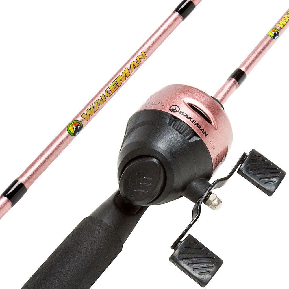 Rowan OpenWide Series 2pc 7ft Ladies Spinning Rod and Reel Combo Case -  Pink/Gray, 44in