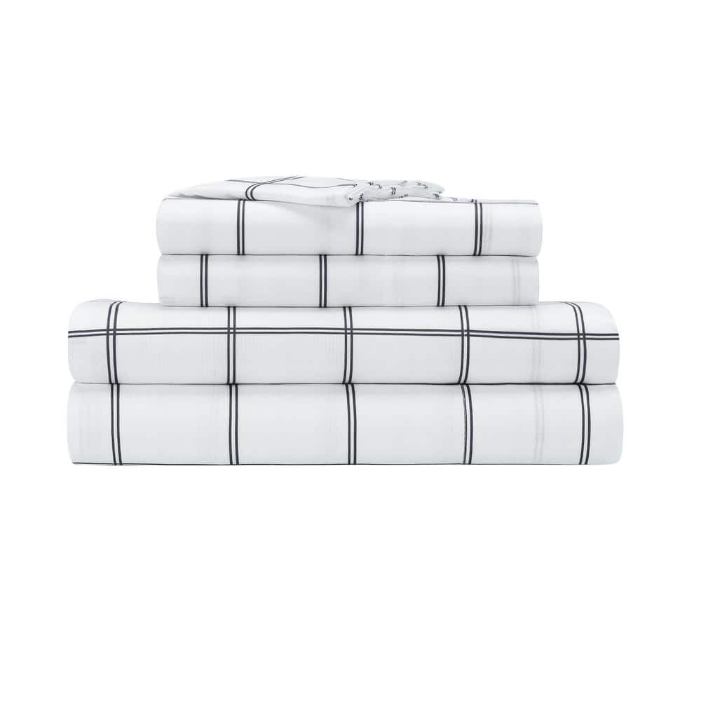 Full Black Microfiber Reversible Bed in a Bag Set