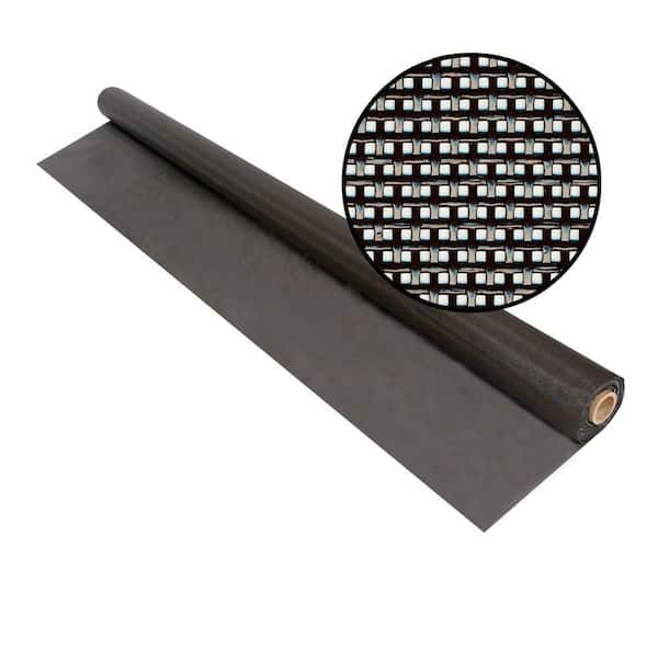 96 in. x 50 ft. Brown SunTex 80