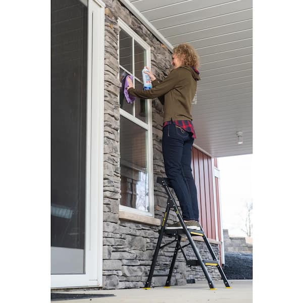 2-Step PRO-Grade Steel Step Stool, 300 lbs. Load Capacity Type IA Duty Rating
