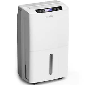 34-Pint Dehumidifier with Smart Dry for Bedrooms Basements or Damp Rooms up to 2000 sq. ft. White