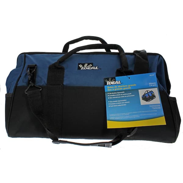 IDEAL 18 in. Large Mouth Tool Bag 35427 The Home Depot