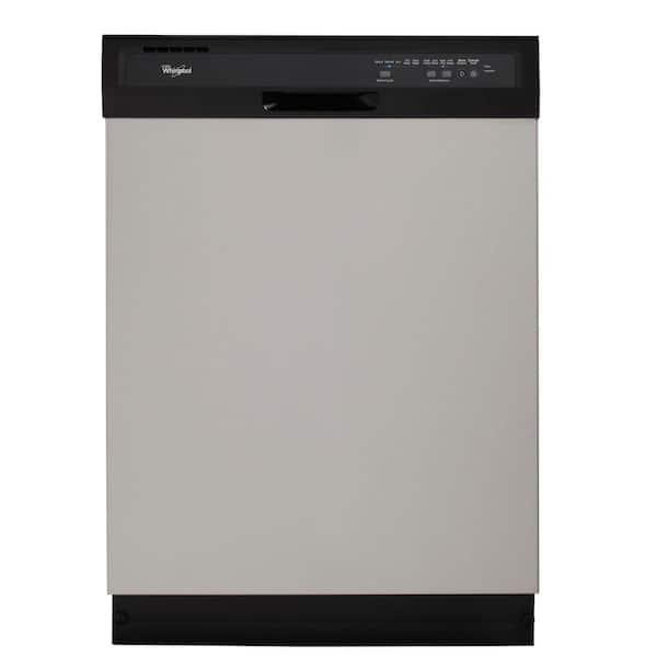 Whirlpool Front Control Dishwasher in Stainless Steel