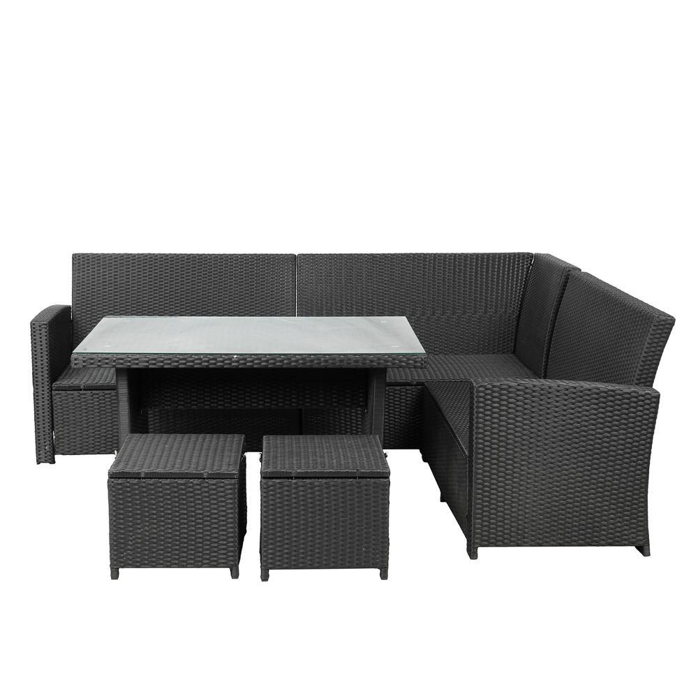 athmile-6-piece-black-top-glass-table-set-seats-8-dqsh000069caa-the