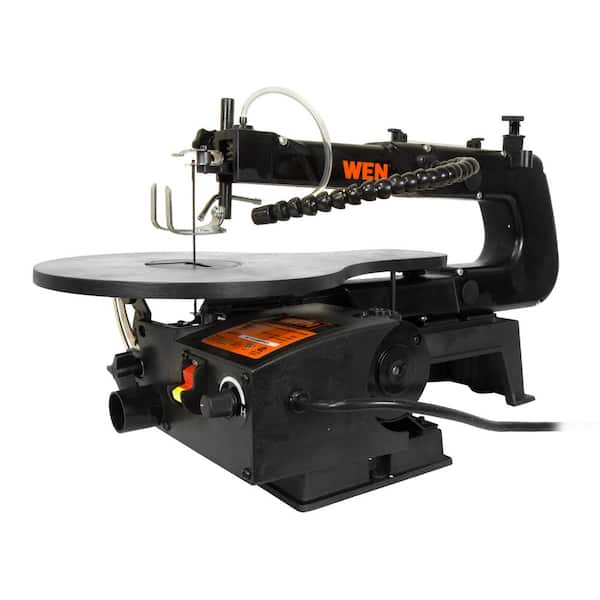 WEN 3921 1.2 Amp 16 in. 2-Direction Variable Speed Scroll Saw - 3