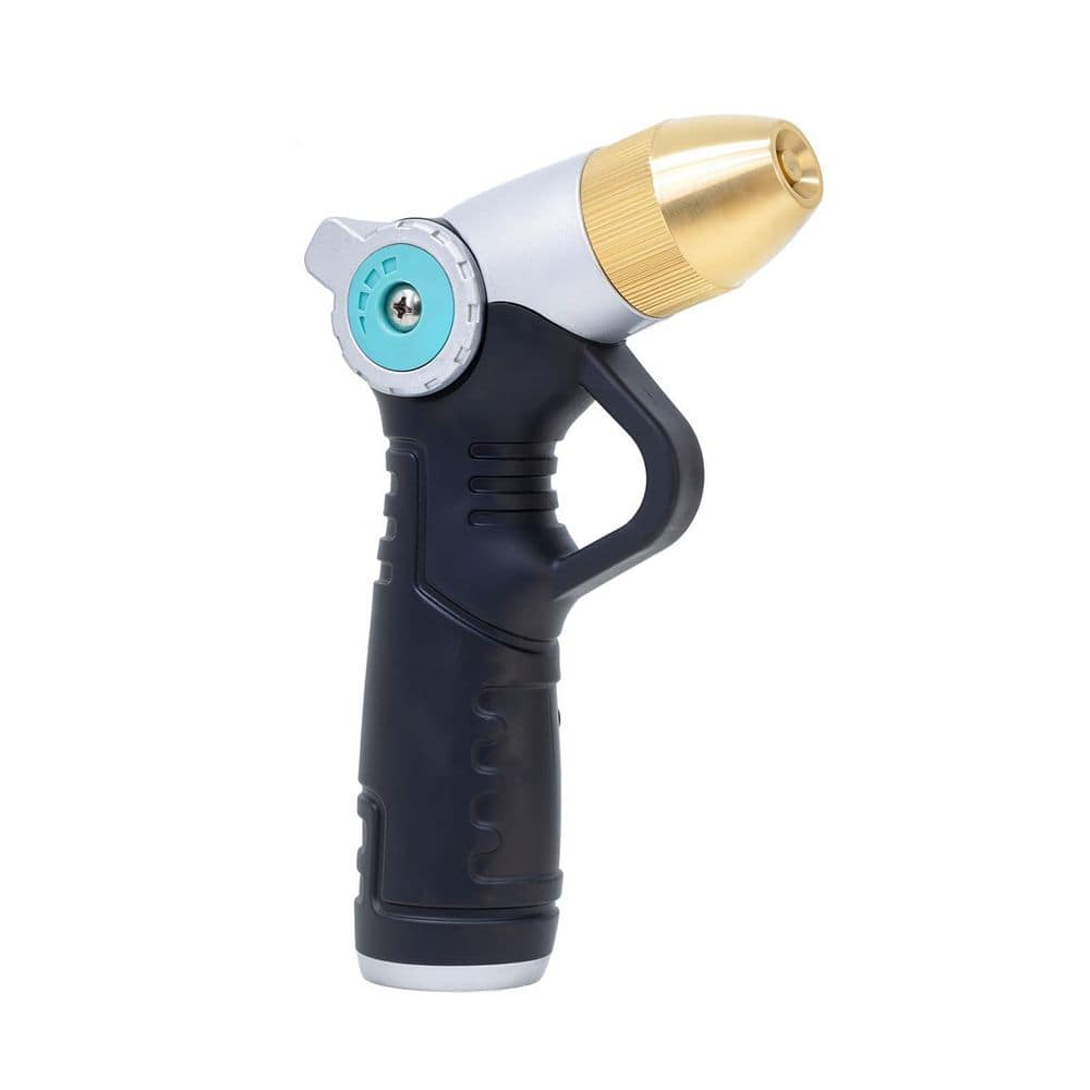 Heavy Duty Metal High Pressure Hose Nozzle Sprayer Brass Tip 3 Spray Modes Thumb Flow Control for Car Wash Patio price history on PriceWatchPro