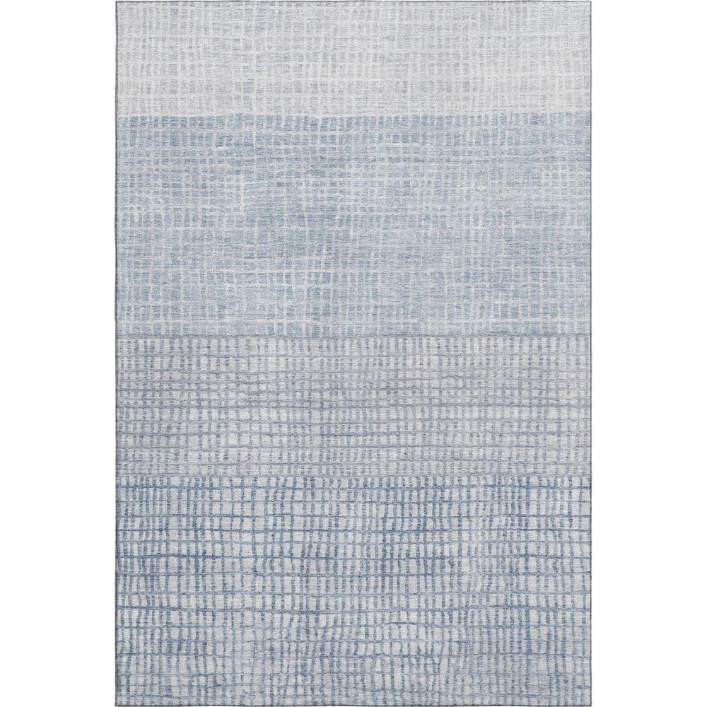 Mayfield Premium Machine Washable Abstract AMF1831 Sky 3 ft. x 4 ft. Area Rug price history on PriceWatchPro