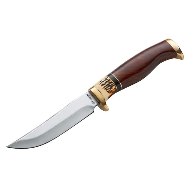 MAGNUM 2.76 in. Carbon Steel Drop Point Straight Edge Knife