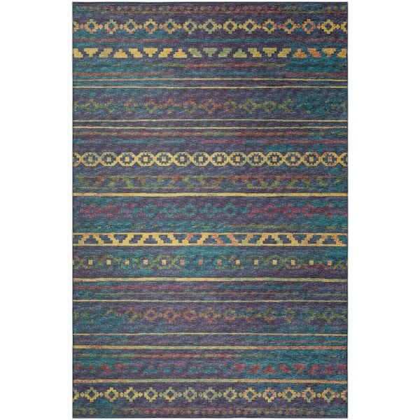 Addison Rugs Modena Ink 5 ft. x 7 ft. 6 in. Southwest Area Rug