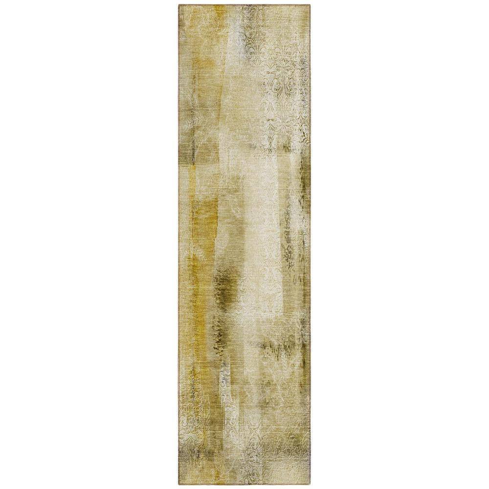 Taupe 2 ft. x 8 ft. Woven Border Polyester Runner Indoor/Outdoor Area Rug price history on PriceWatchPro