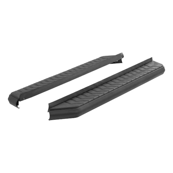 Aries AeroTread 5" x 67" Black Stainless Running Boards (No Brackets)