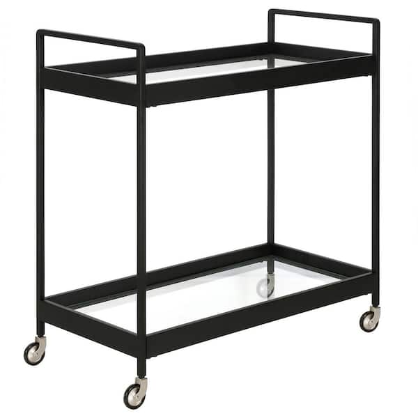 Meyer&Cross Cooper Blackened Bronze Bar Cart