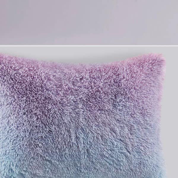 Light purple fluffy online pillow