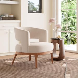 Penryn Beige Accent Arm Side Chair