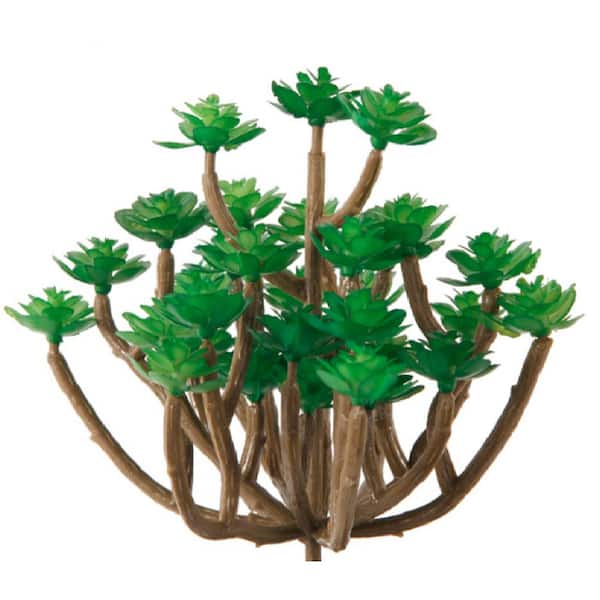 Flora Bunda Set of 6 Artificial Multi Mini Succulent Plant