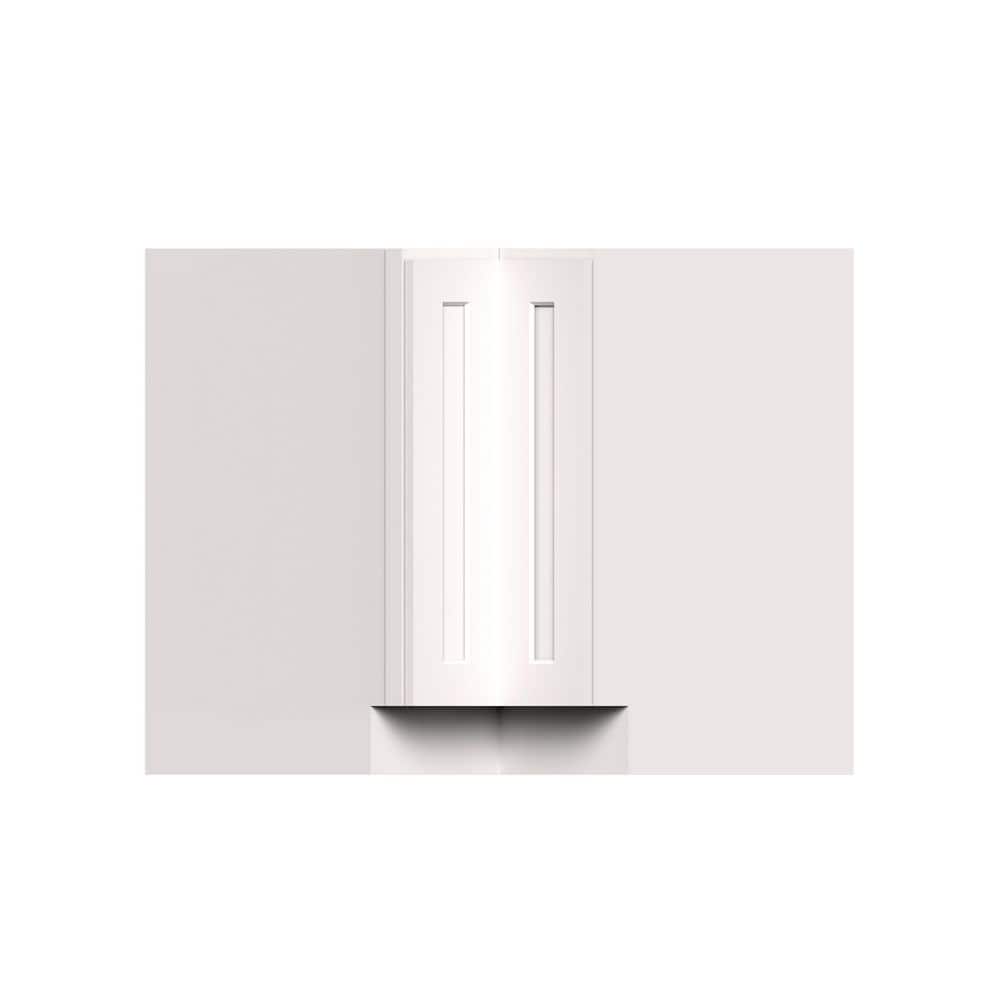 33 in. W x 24 in. D x 34.5 in. H Ready to Assemble Solid Wood Frame Shaker Lazy Susan Base Kitchen Cabinet in White price history on PriceWatchPro