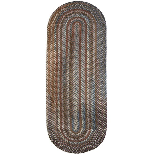 Annie Greengrass 2 ft. x 6 ft. Indoor Braided Runner Rug