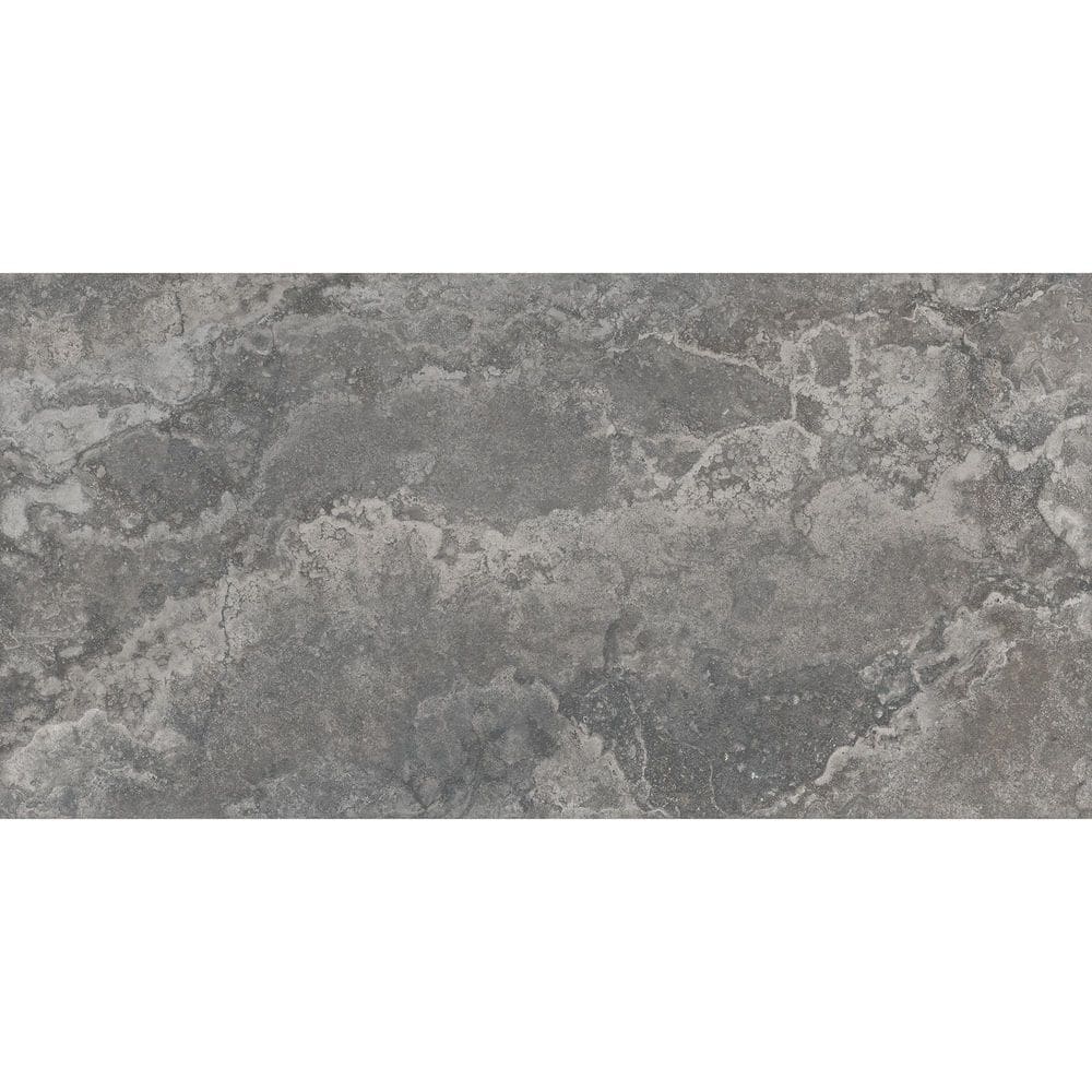 American Roma Gray 24 in. x 48 in. Matte Cross-Cut Travertine Look Porcelain Floor and Wall Tile (15.5 sq. ft./Case) price history on PriceWatchPro