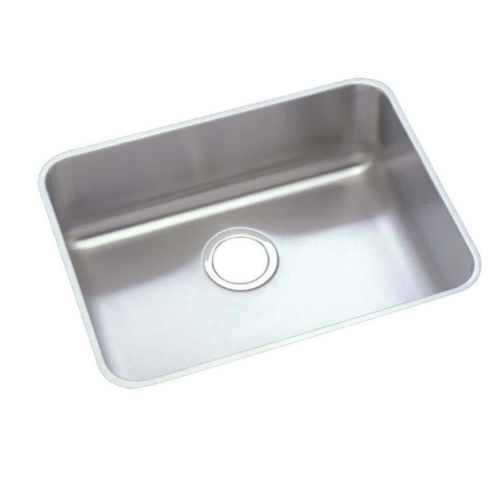 Lustertone 22 in. Undermount Single Bowl 18-Gauge Stainless Steel Kitchen ADA Sink Only price history on PriceWatchPro