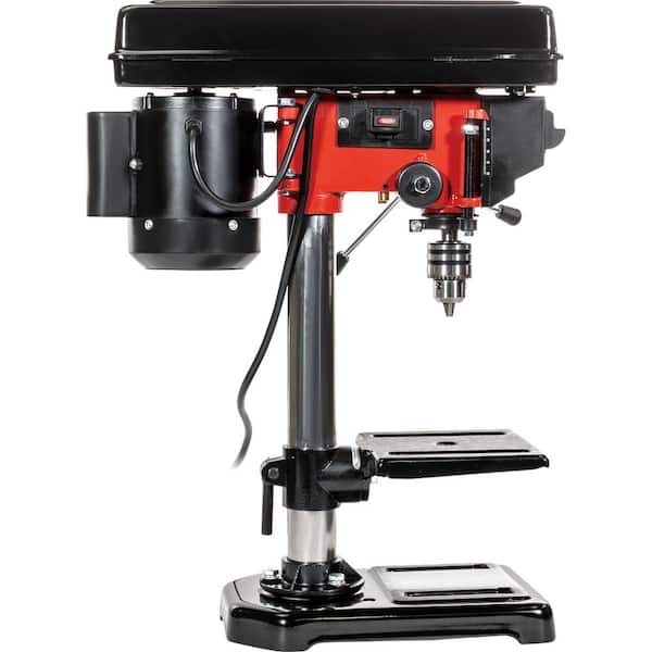 Stark 8 in. Stationary Benchtop 5-Speed Wood Workbench Drill Press Station with 1/2 Chuck Capacity