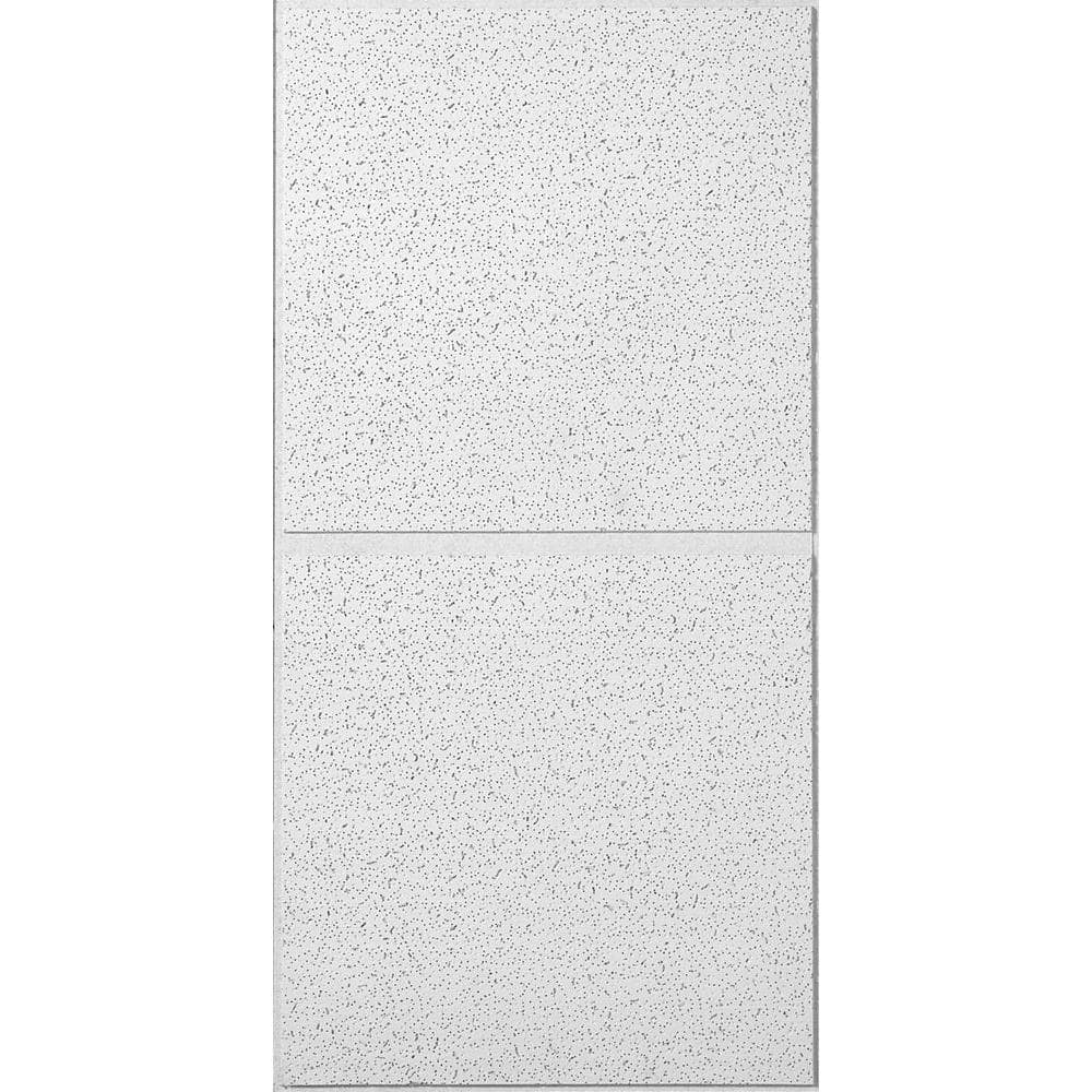 Usg Ceilings 2 Ft X 4 Ft Radar Basic Illusion White Shadowline Tapered Edge Lay In Ceiling