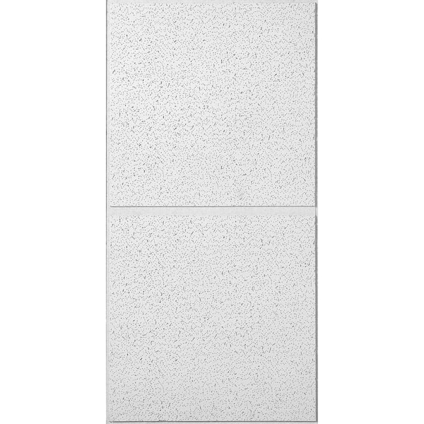 USG Ceilings 2 ft. x 4 ft. Radar Basic Illusion White Shadowline Tapered Edge Lay-In Ceiling Tile, pallet of 120 (960 sq. ft.)