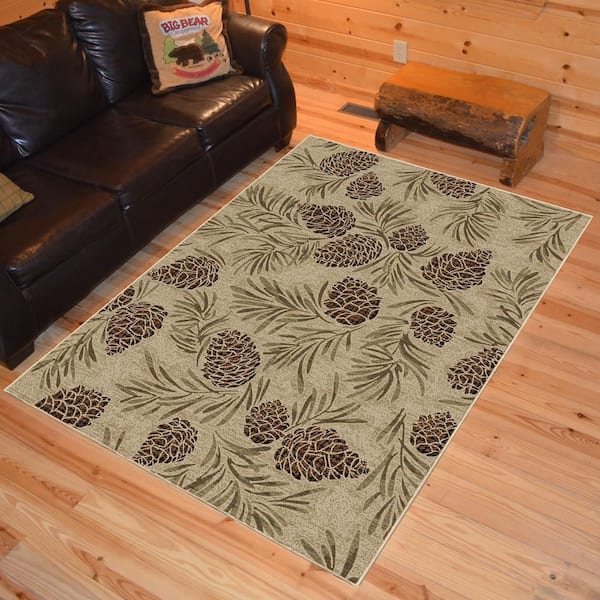 American Destination Multi-Colored 2 ft. x 8 ft. Polypropylene Area Rug