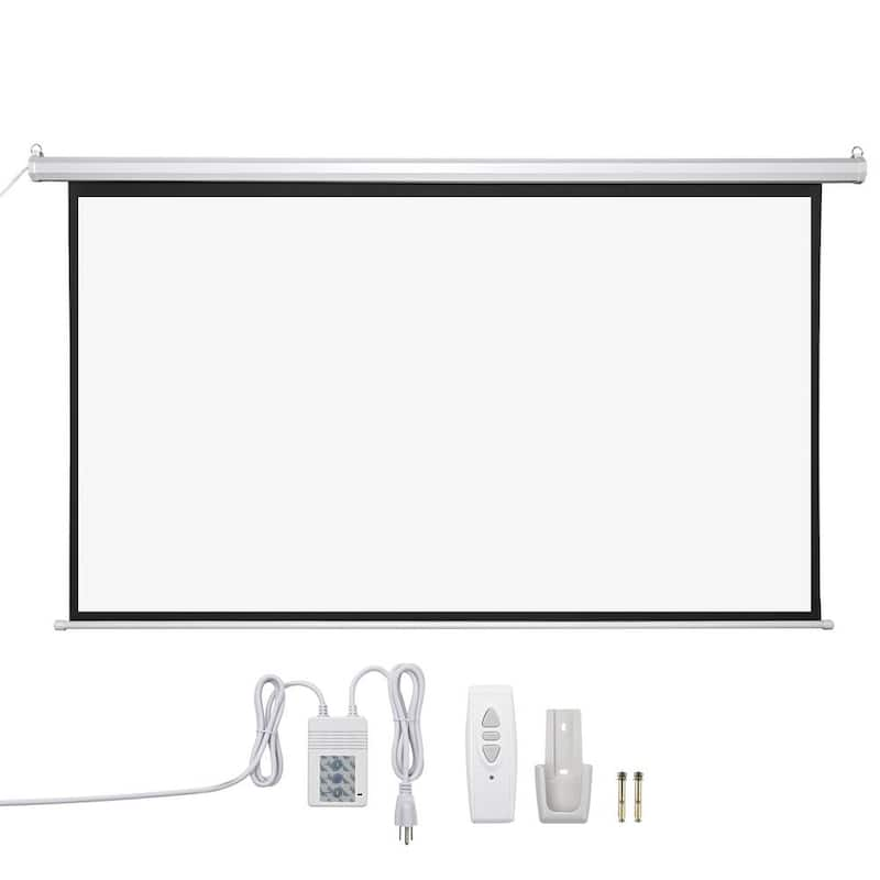 92 in. Manual 16:9 Automatic Projector Screen