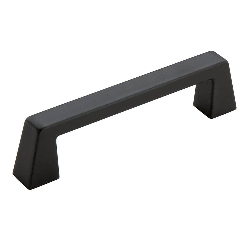 Blackrock 3-3/4 in. (96mm) Modern Black Bronze Arch Cabinet Pull