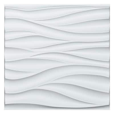 EZ LINER 3/8 in. x 16 in. x 96 in. White Plastic Interlocking Wall Panel  (5-Pack) 58G26128 - The Home Depot