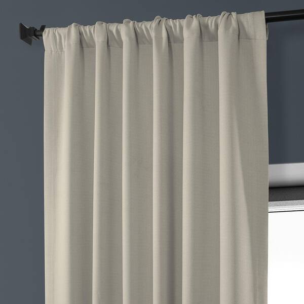 Exclusive Fabrics & Furnishings Birch Solid Rod Pocket Room