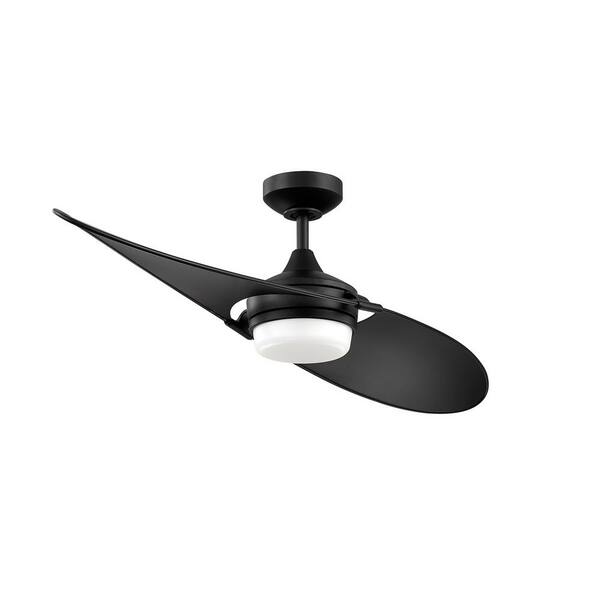 Kendal Lighting TANGO 52 in. Integrated LED Indoor Black Ceiling Fan