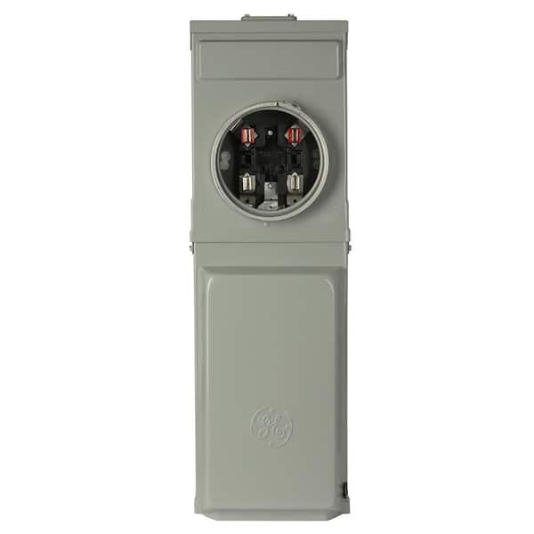 GE Metered RV Panel with 50 Amp RV Receptacle and 20 Amp GFCI Receptacle