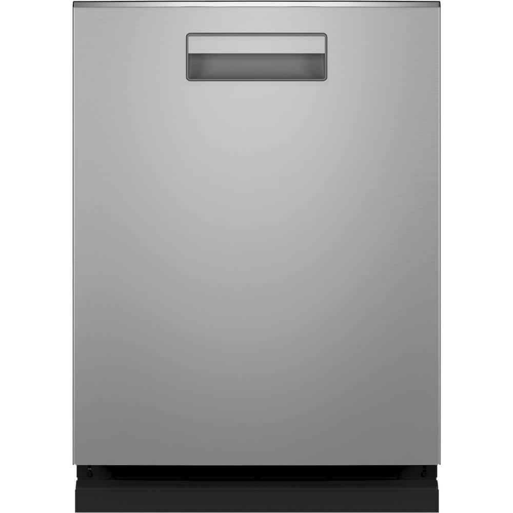 Haier 24 in. Stainless Steel Top Control Smart Built-In Tall Tub Dishwasher with Stainless Steel Tub and 50 dBA, Fingerprint Resistant Stainless Steel