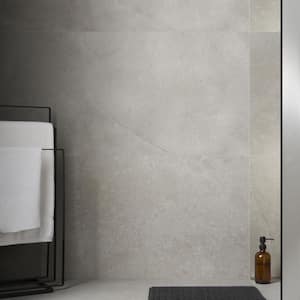 Iris Fumo 23.62 in. x 47.24 in. Matte Porcelain Floor and Wall Tile (15.49 sq. ft./Case)