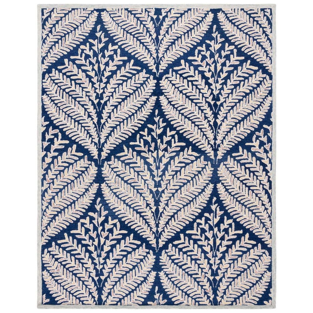 Capri 8 ft. x 10 ft. Navy/Ivory Abstract Area Rug price history on PriceWatchPro