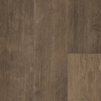 Fawn Brown Birch Birch 1/4in. T x 6.5 in. W Waterproof Wire Brushed Engineered Hardwood Flooring (21.7 sqft/case)