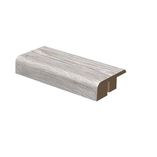 Regal Chambord-Versailles End Cap 0.6 in T x 1.465 in. W x 94 in. L Smooth Wood Look Laminate Moulding/Trim