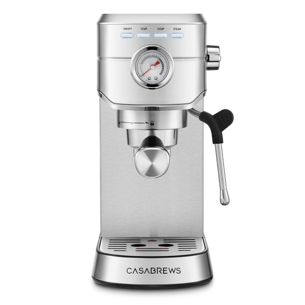 CASABREWS CM5418-20Cups Silver Stainless Steel Espresso
