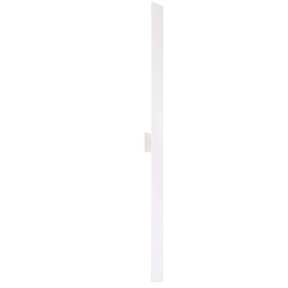 Vesta Sleek White Aluminum 72" LED Wallchiere